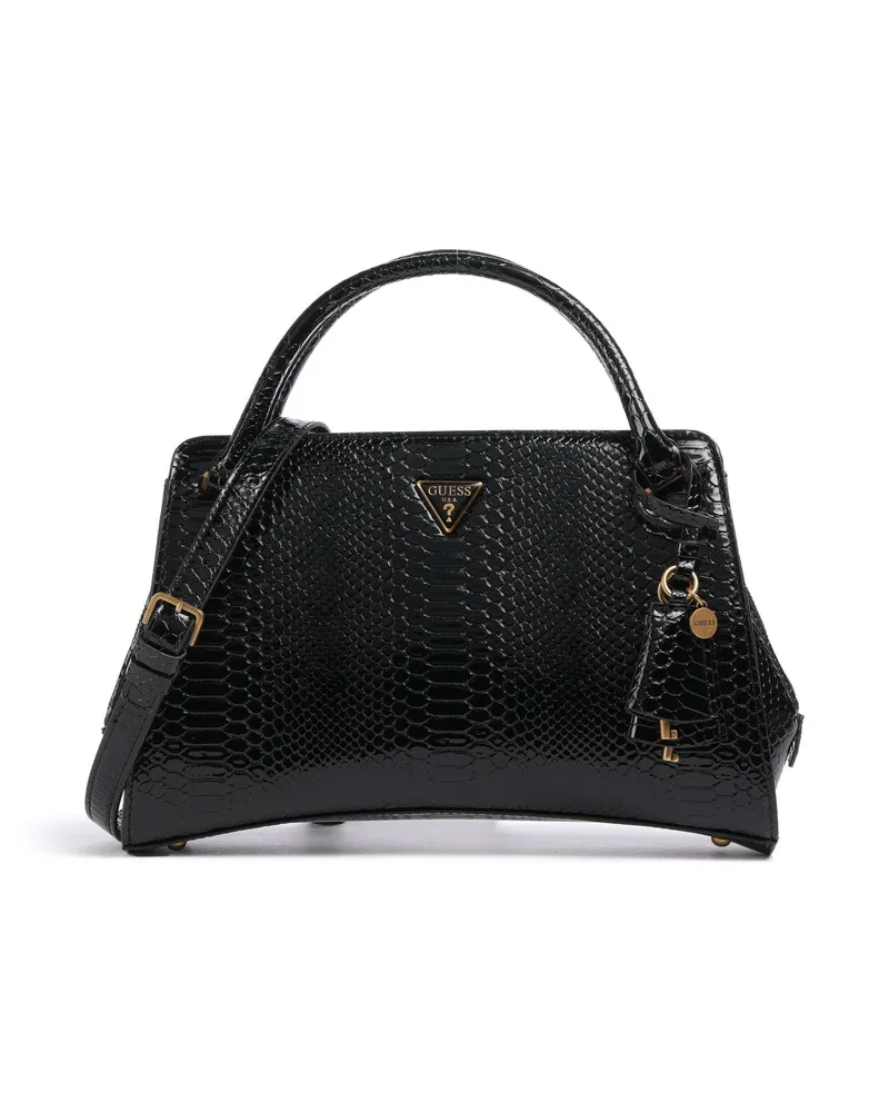 Guess Handtasche Annita Python in schwarz Schwarz