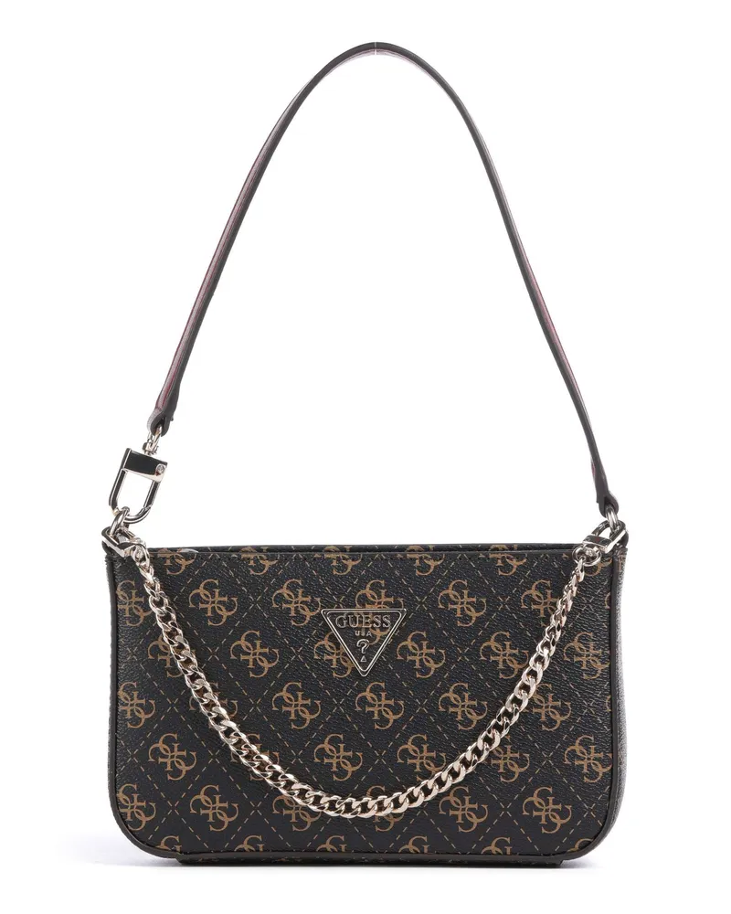 Guess Schultertasche Noelle in braun Braun