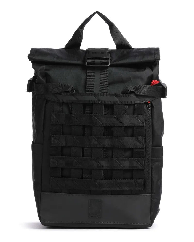 CHROME Rolltop Rucksack Barrage 18L in schwarz Schwarz