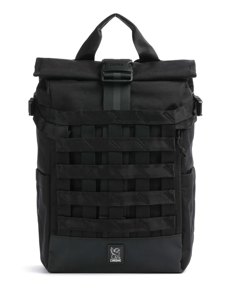 CHROME Rolltop Rucksack Barrage 18L in schwarz Schwarz