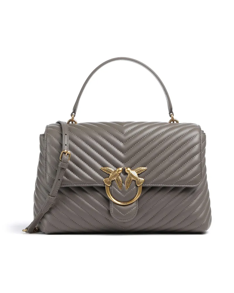 Pinko Handtasche Love Lady Puff Big in grau Grau