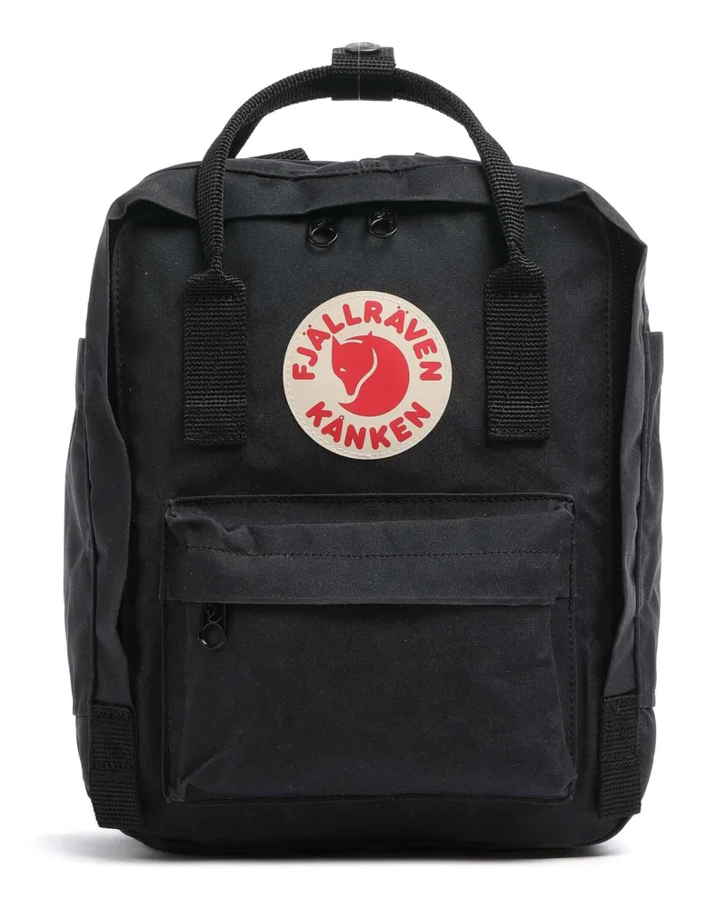 Fjäll Räven Rucksack Kånken Mini in schwarz Schwarz