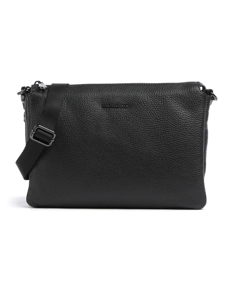 Mandarina Duck Umhängetasche Mellow Leather in schwarz Schwarz