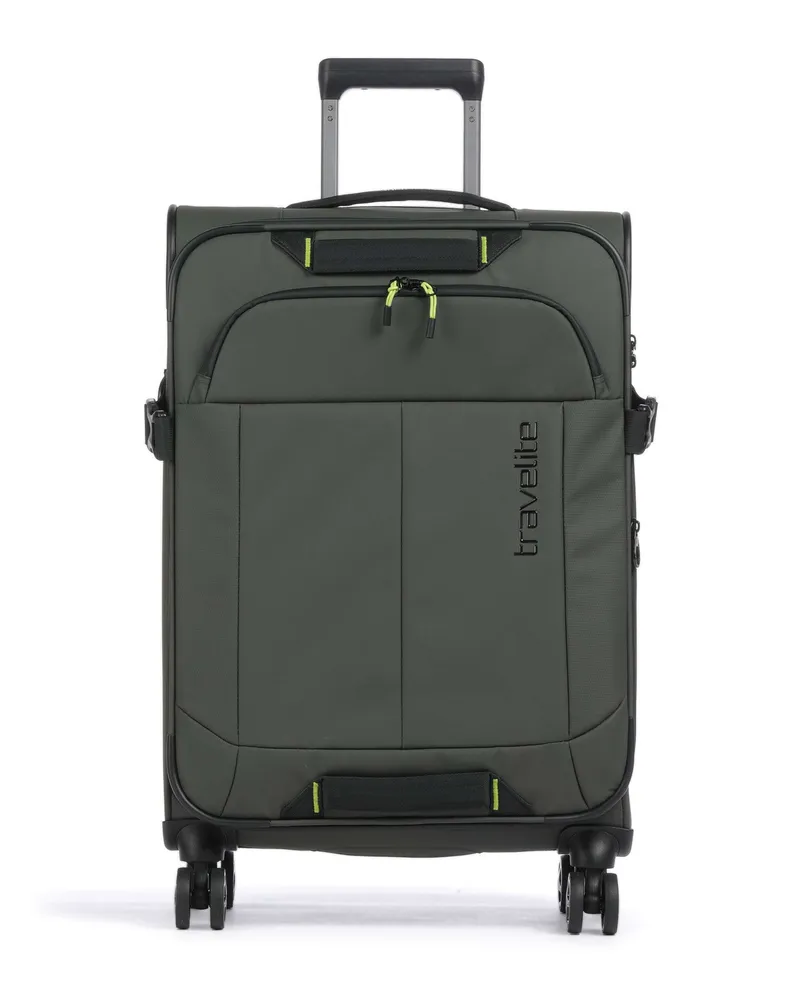 Travelite 4-Rollen Trolley Briize in oliv Oliv