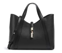 Handtasche Goccia S in schwarz