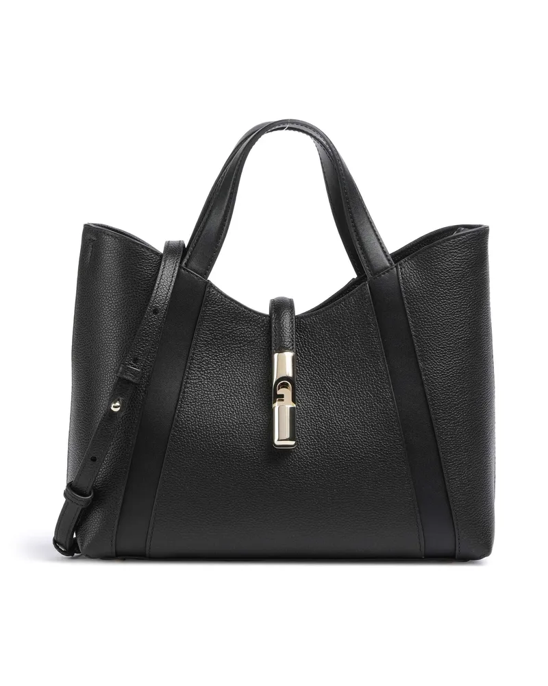 Furla Handtasche Goccia S in schwarz Schwarz