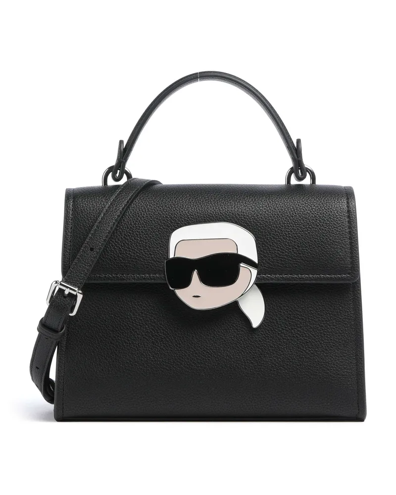 Karl Lagerfeld Handtasche K/Ikon in schwarz Schwarz