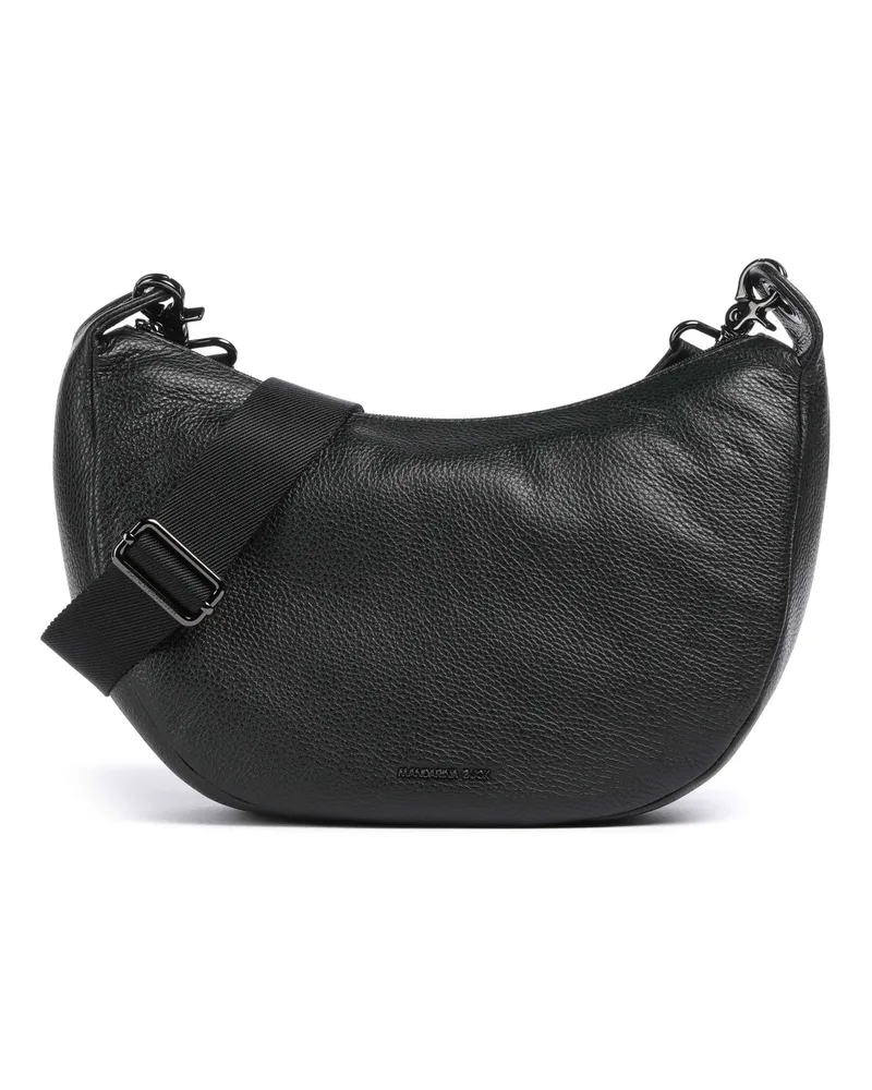 Mandarina Duck Schultertasche Mellow Leather in schwarz Schwarz
