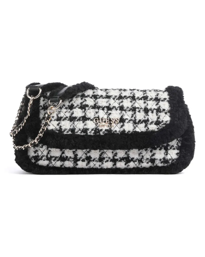 Guess Schultertasche Cristi in schwarz Schwarz