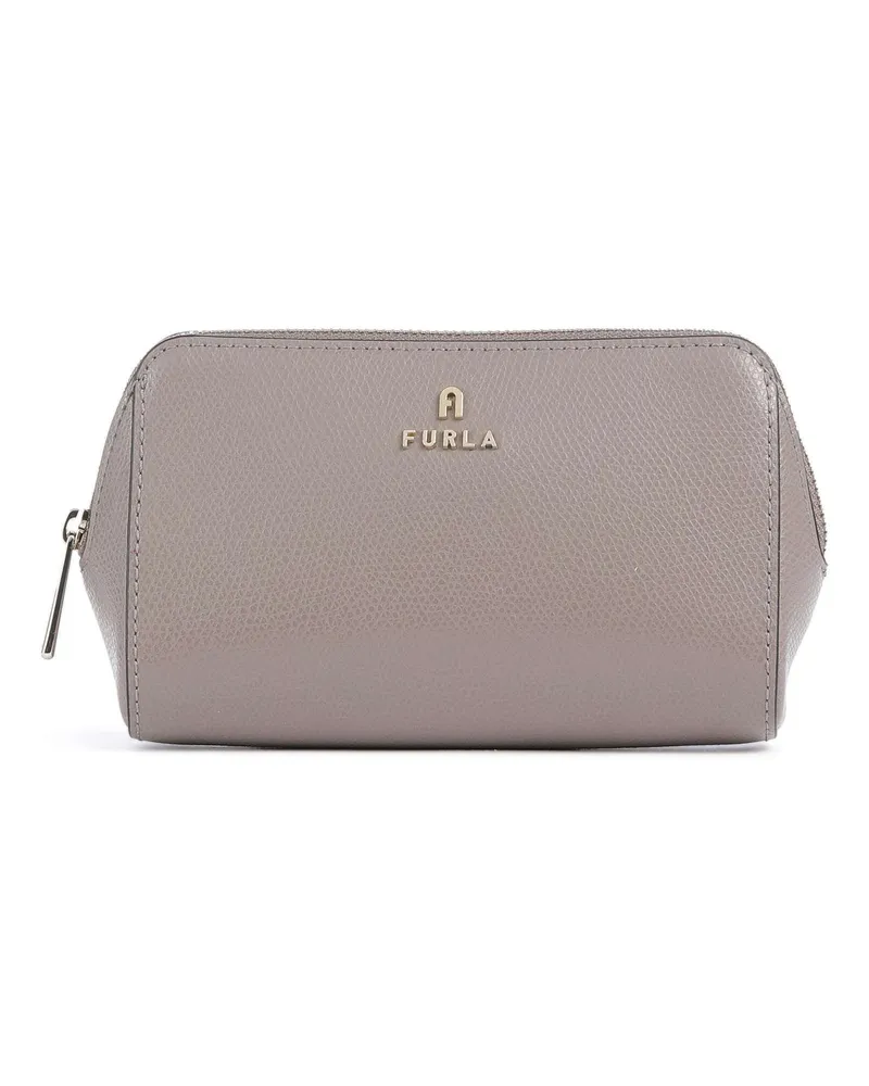 Furla Kosmetiktasche Camelia M in grau Grau