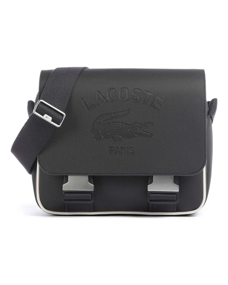 Lacoste Kuriertasche Club 1930 in schwarz Schwarz
