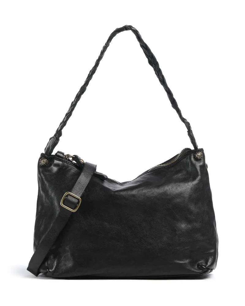 Campomaggi Beuteltasche in schwarz Schwarz