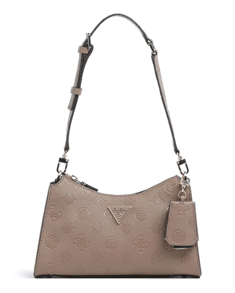 Guess Schultertasche Cresidia in elfenbein Beige