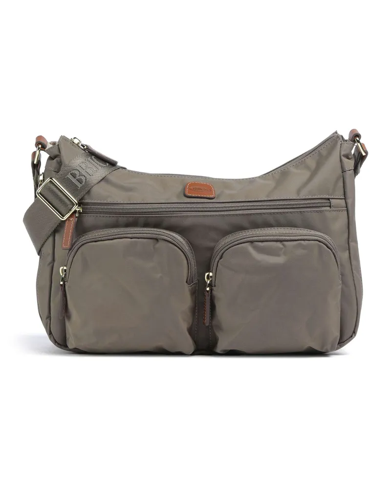 Bric's Schultertasche X-Collection in grau Grau