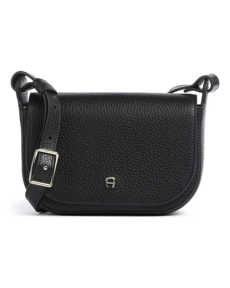Aigner Umhängetasche Pura S in schwarz Schwarz