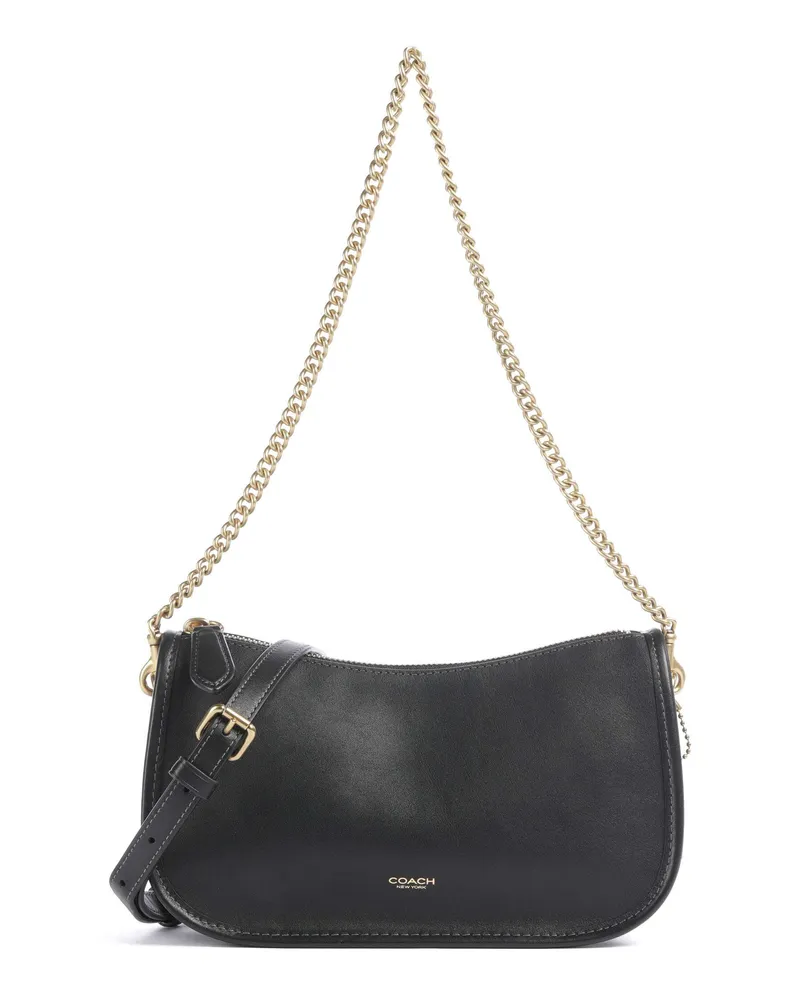 Coach Schultertasche Waverly in schwarz Schwarz