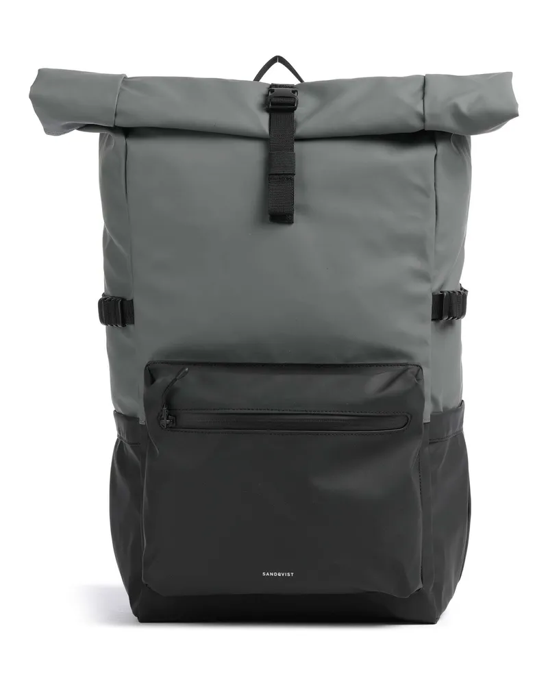 Sandqvist Rolltop Rucksack Stream L in grau Grau