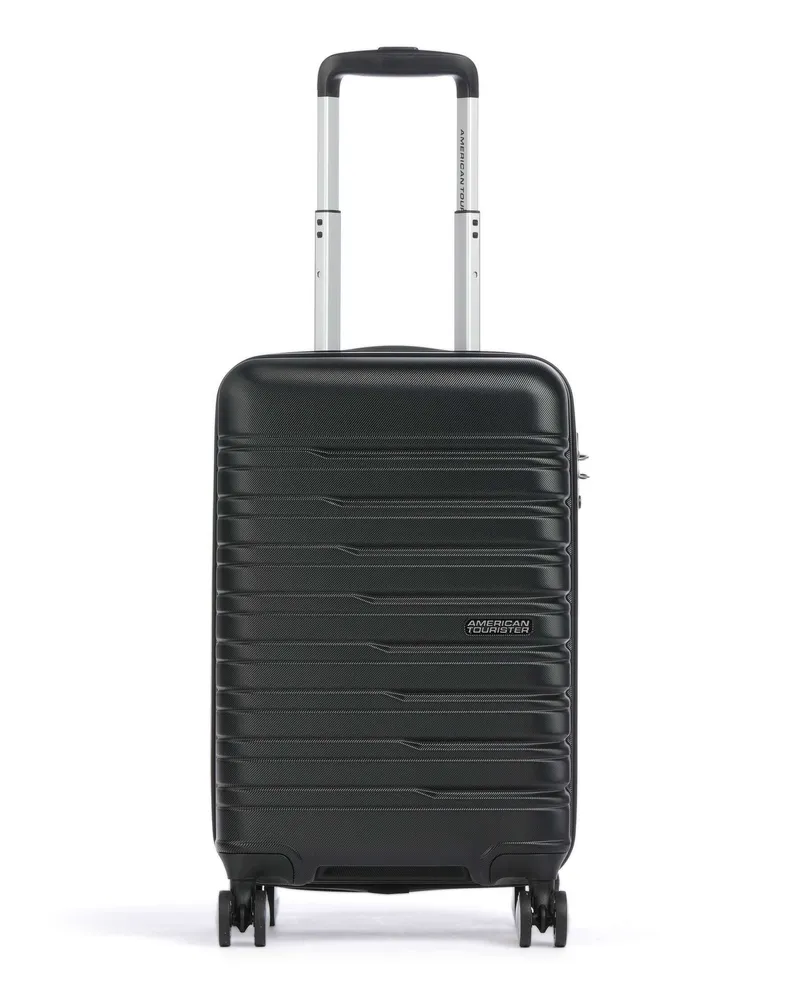 American Tourister 4-Rollen Trolley Flashline in schwarz Schwarz
