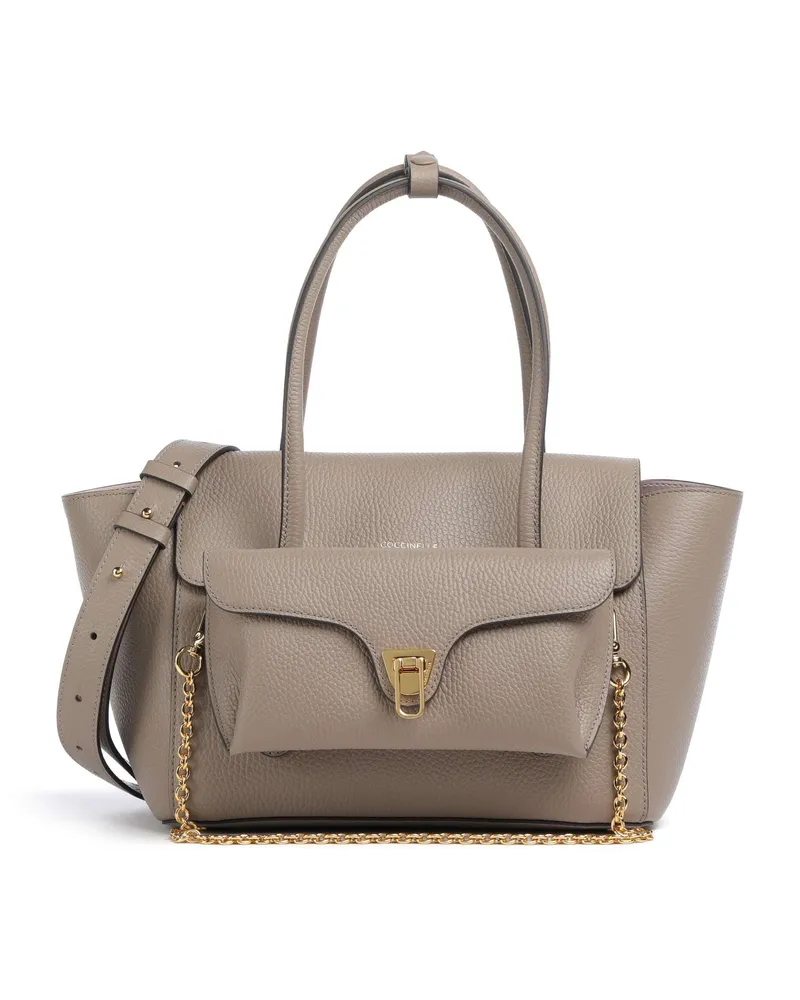 Coccinelle Handtasche Beat Double in grau Grau