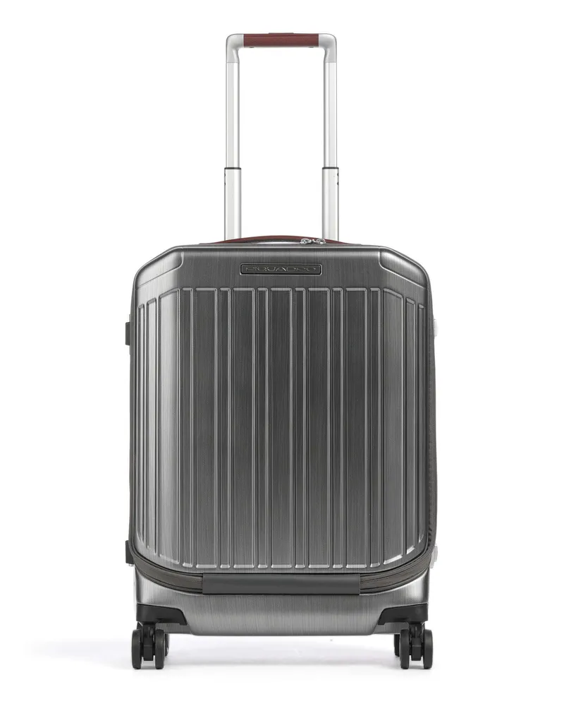 Piquadro 4-Rollen Trolley PQ-LM in schwarz Schwarz