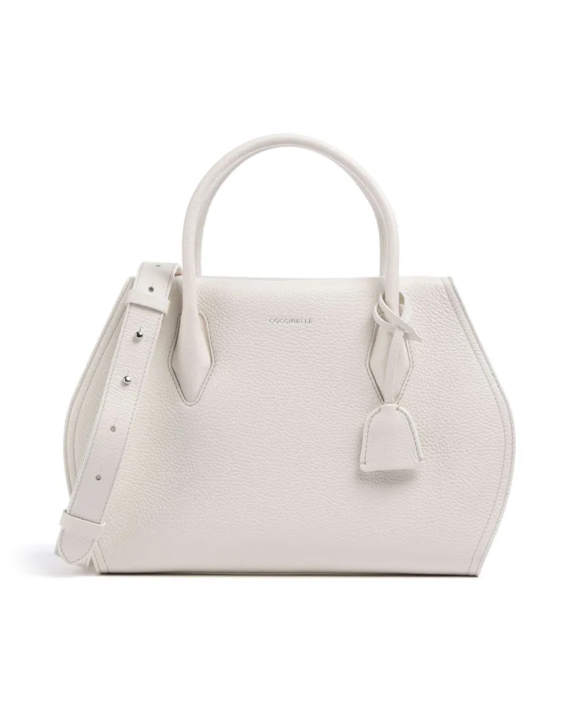 Coccinelle Handtasche Lord in weiß Weiß
