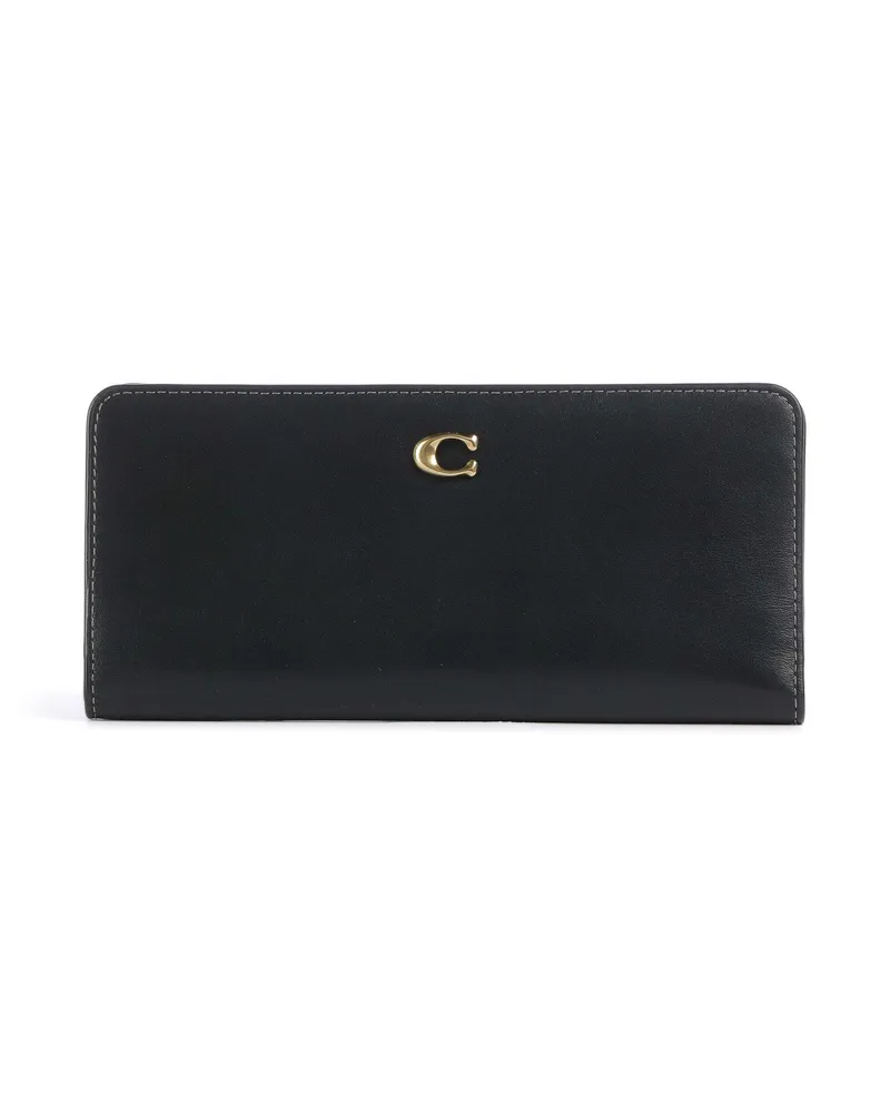 Coach Geldbörse Essential in schwarz Schwarz