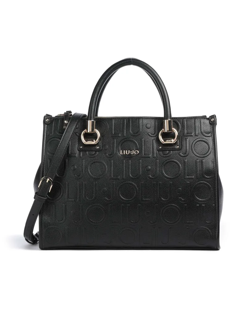 Liu Jo Handtasche Manhattan M in schwarz Schwarz