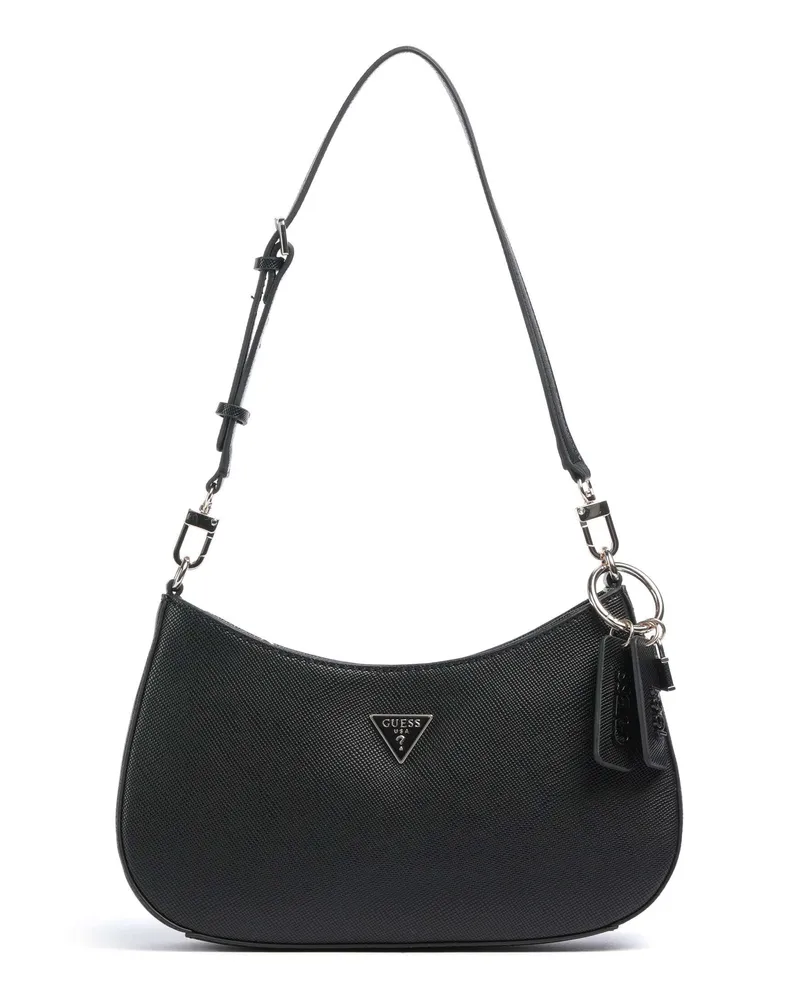 Guess Schultertasche Noelle in schwarz Schwarz