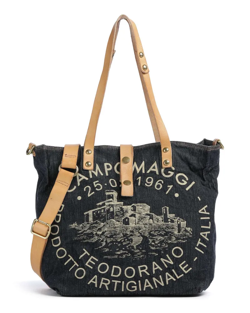 Campomaggi Shopper in blau Blau