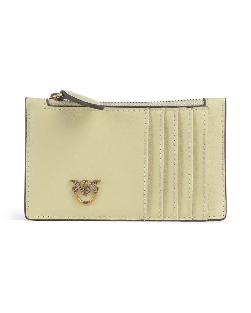 Pinko Kreditkartenetui Airone in gelb Gelb