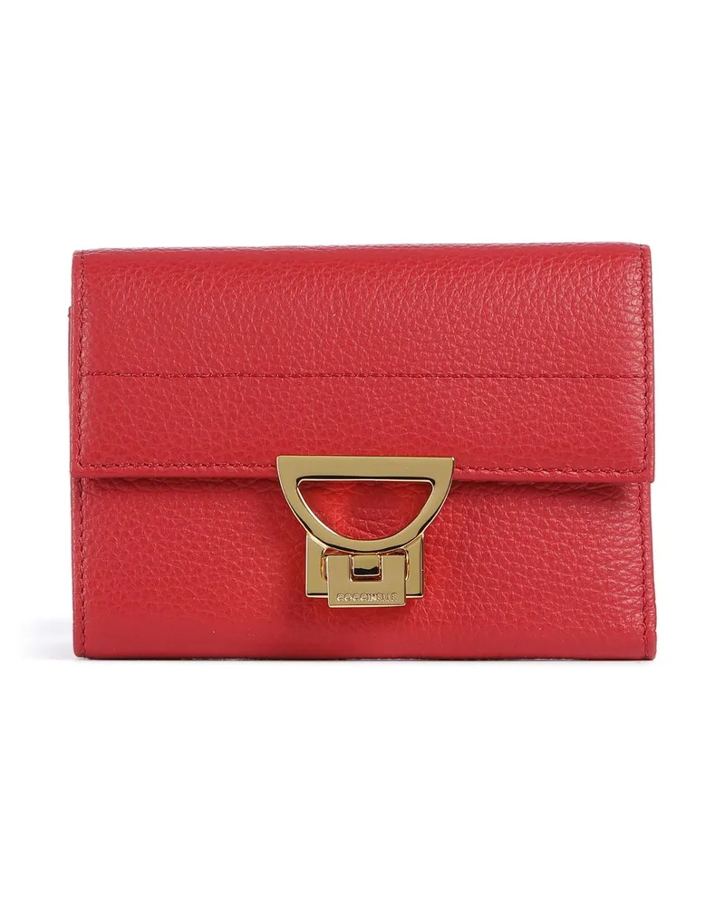 Coccinelle Geldbörse Arlettis in rot Rot