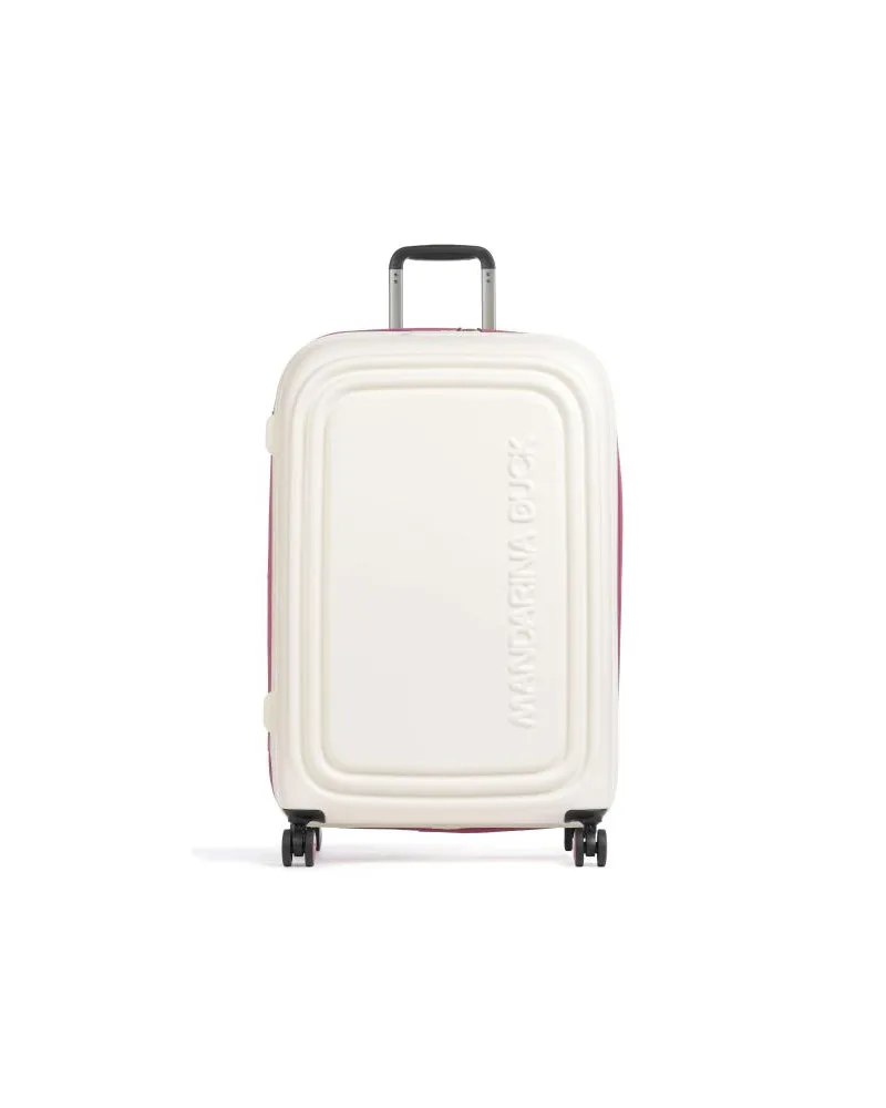 Mandarina Duck Logoduck+ 4-Rollen Trolley elfenbein Beige