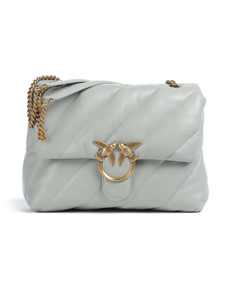 Pinko Schultertasche Love Puff Big in grau Grau