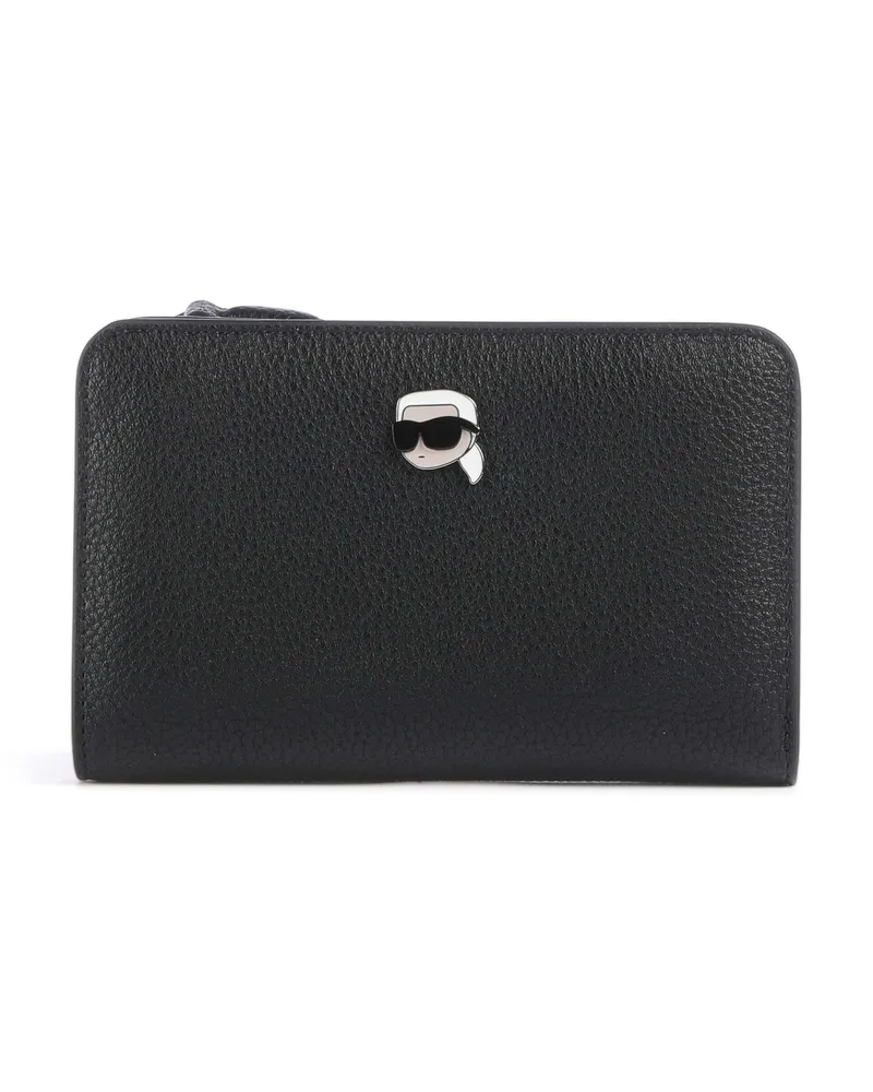 Karl Lagerfeld Geldbörse K/Ikon in schwarz Schwarz