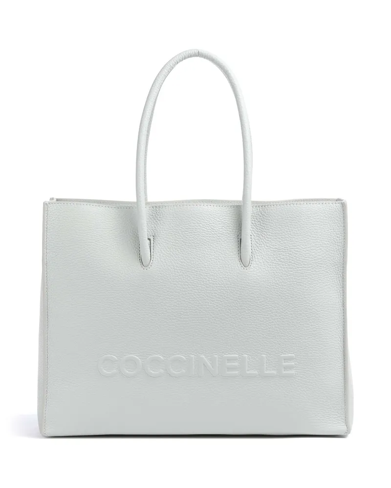 Coccinelle Shopper Myrtha Maxi Logo in blau Blau
