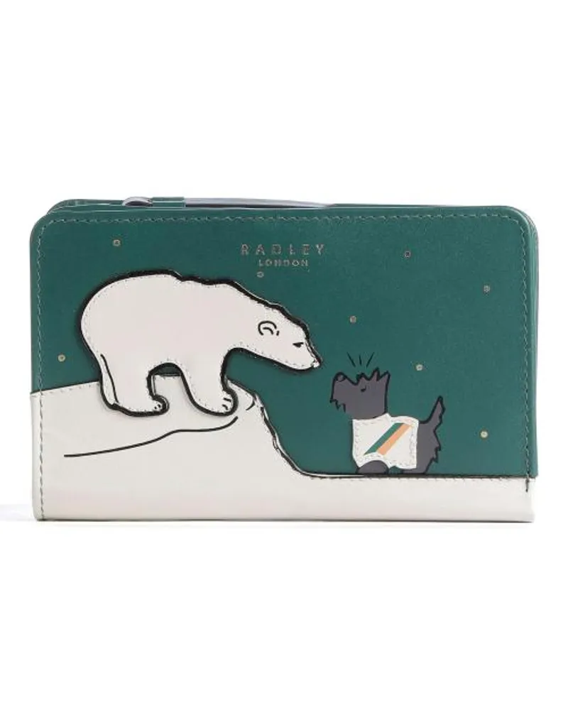 Radley London Bear With Me Geldbörse dunkelgrün Grün