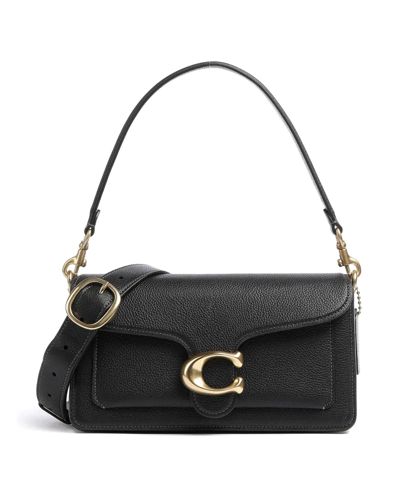 Coach Schultertasche Tabby 26 in schwarz Schwarz