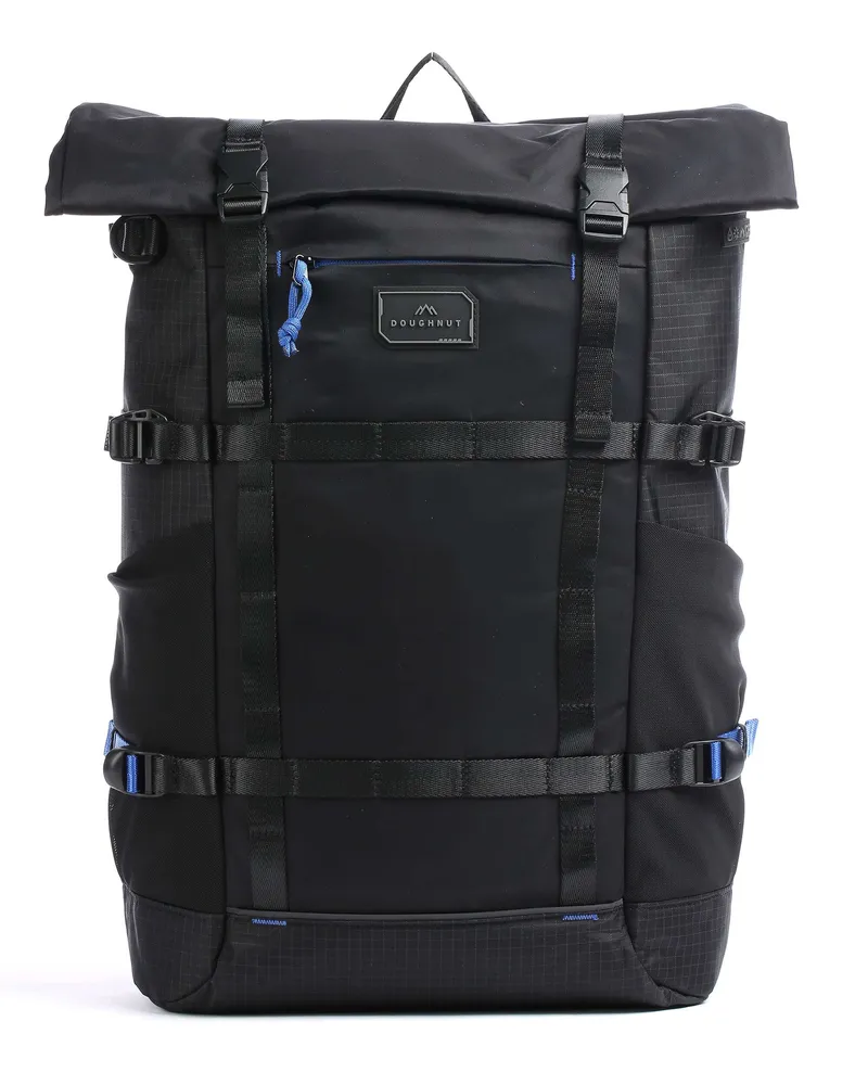 DOUGHNUT Rolltop Rucksack Gamescape Paratrooper in schwarz Schwarz