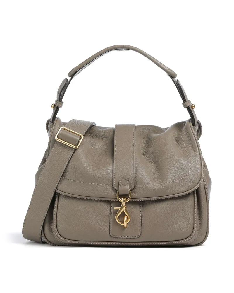 Abro Beuteltasche Dalia Star Saddle in grau Grau