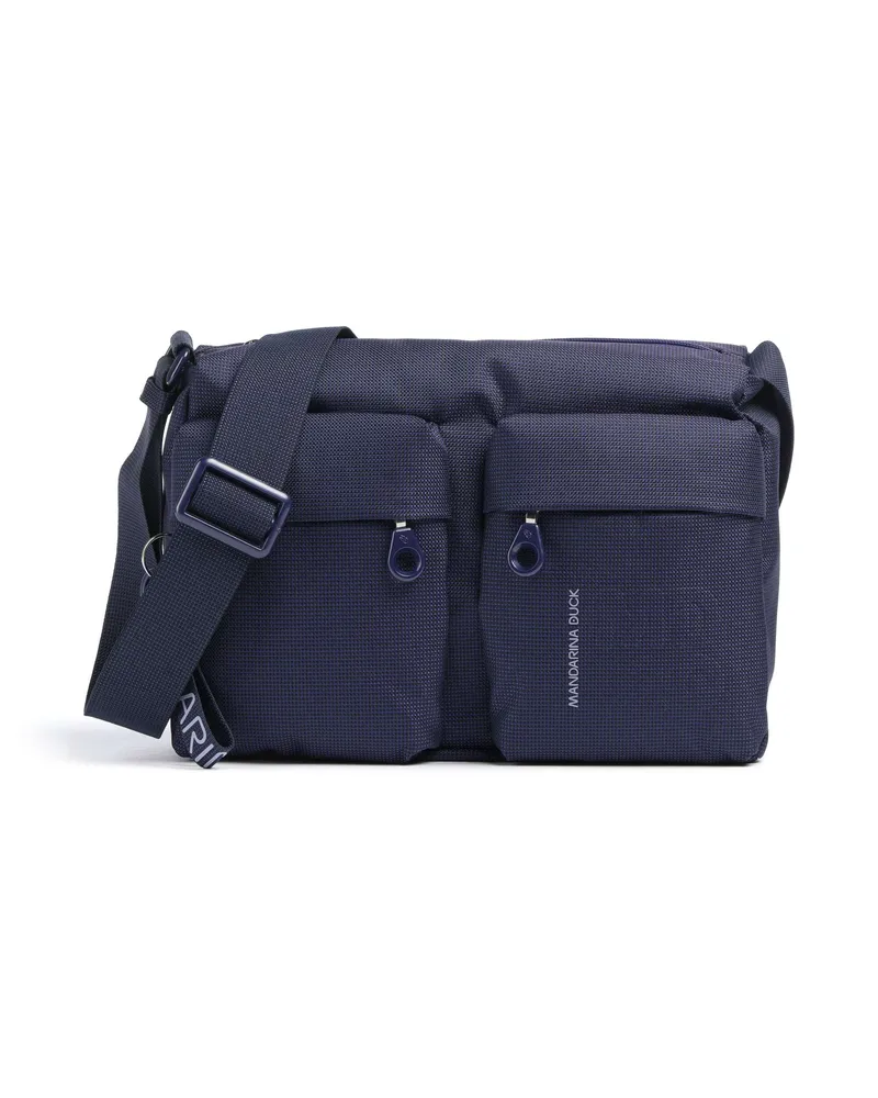 Mandarina Duck Schultertasche MD20 in blau Blau