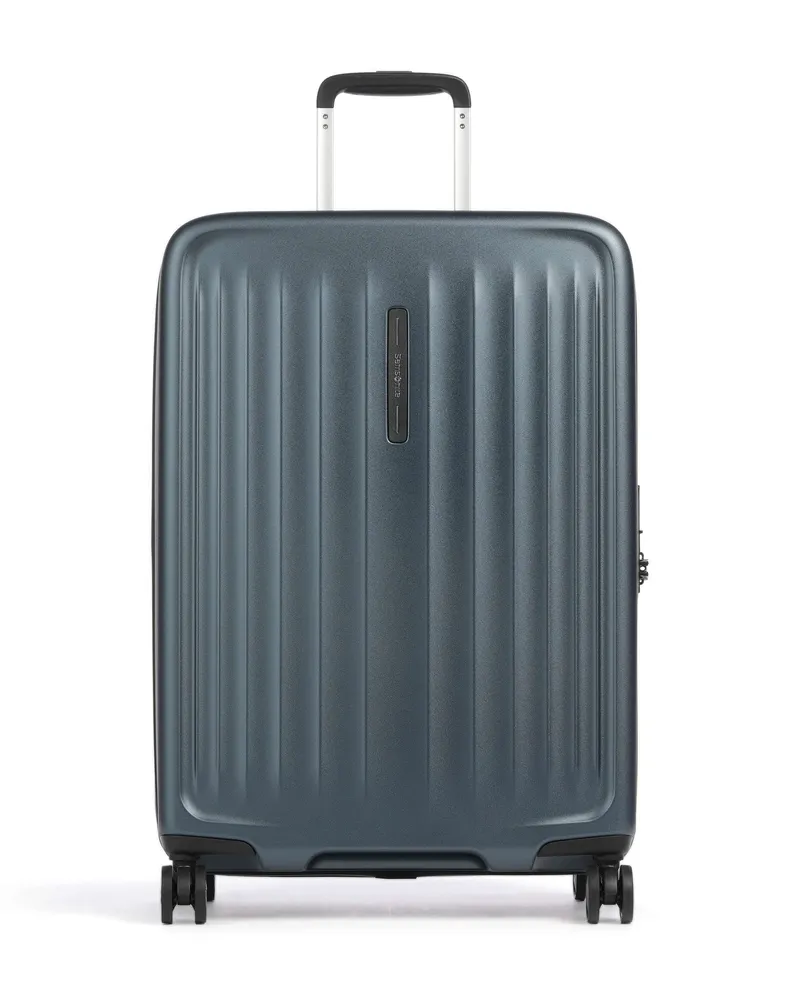 Samsonite 4-Rollen Trolley Fyrm in blau Blau