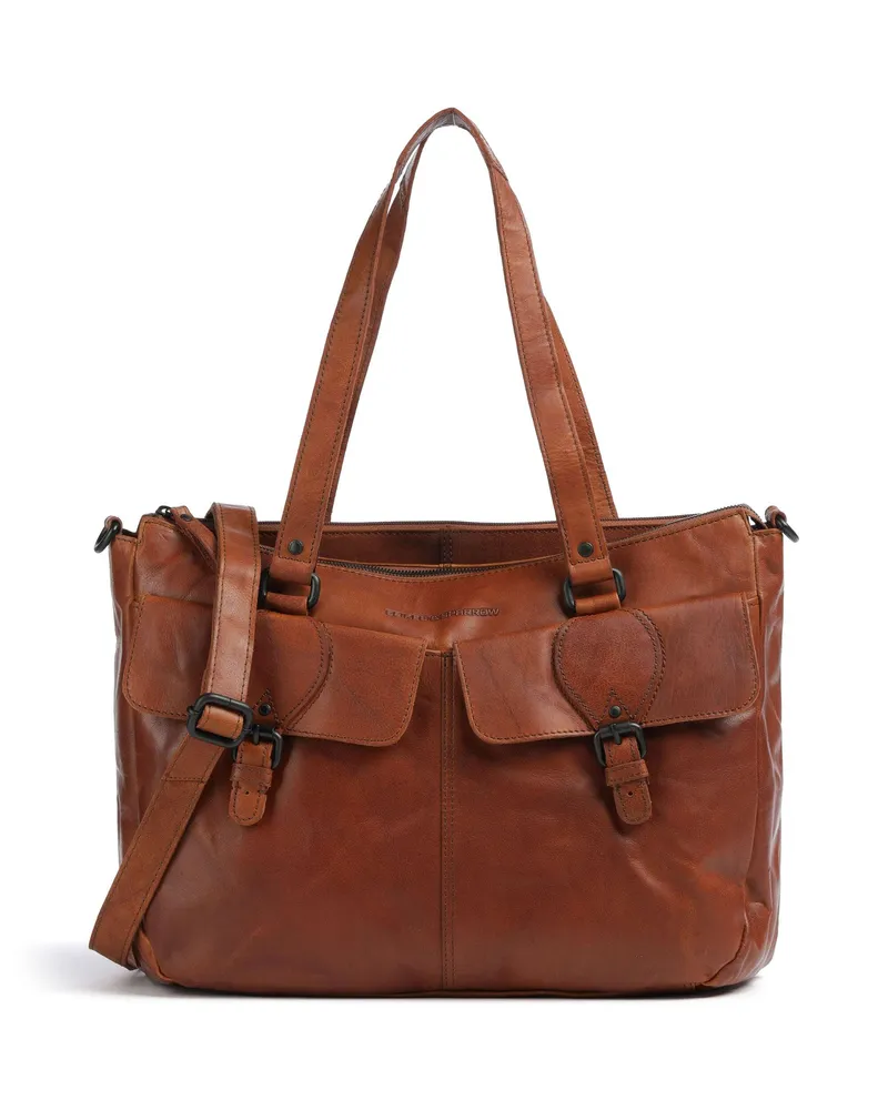 Spikes & Sparrow Aktentasche Bronco Fee in braun Braun