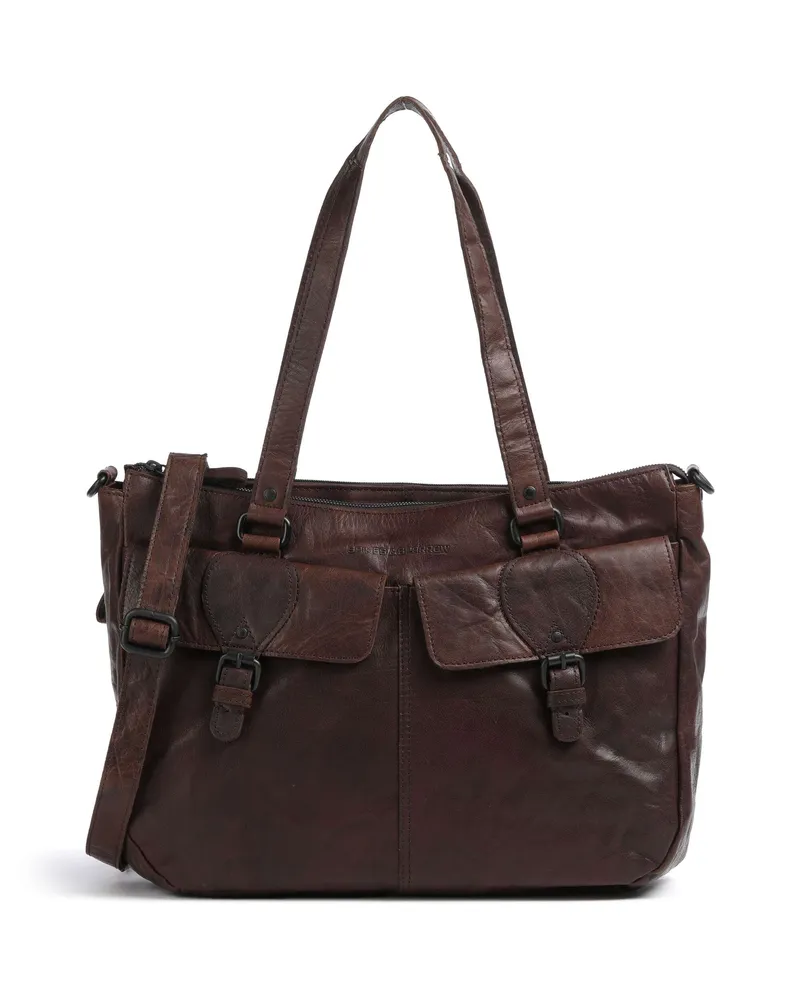 Spikes & Sparrow Aktentasche Bronco Fee in braun Braun