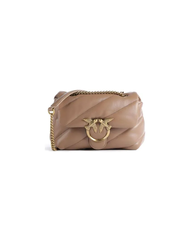Pinko Love Puff Mini Schultertasche braun Braun