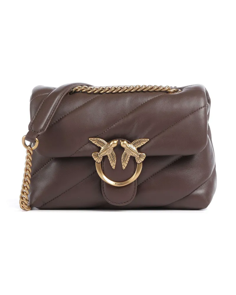 Pinko Schultertasche Love Puff Mini in braun Braun