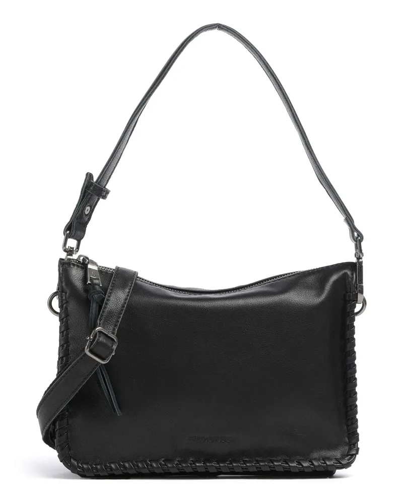 FREDsBRUDER Schultertasche Calm in schwarz Schwarz