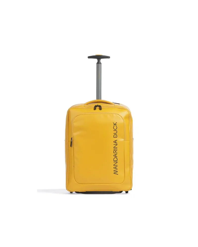 Mandarina Duck Eco Coated Rucksack-Trolley gelb Gelb