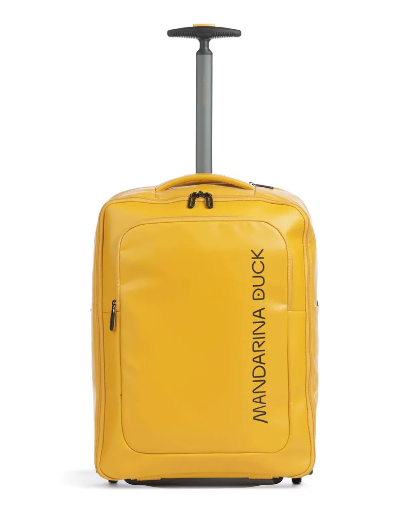 Mandarina Duck Rucksack-Trolley Eco Coated in gelb Gelb