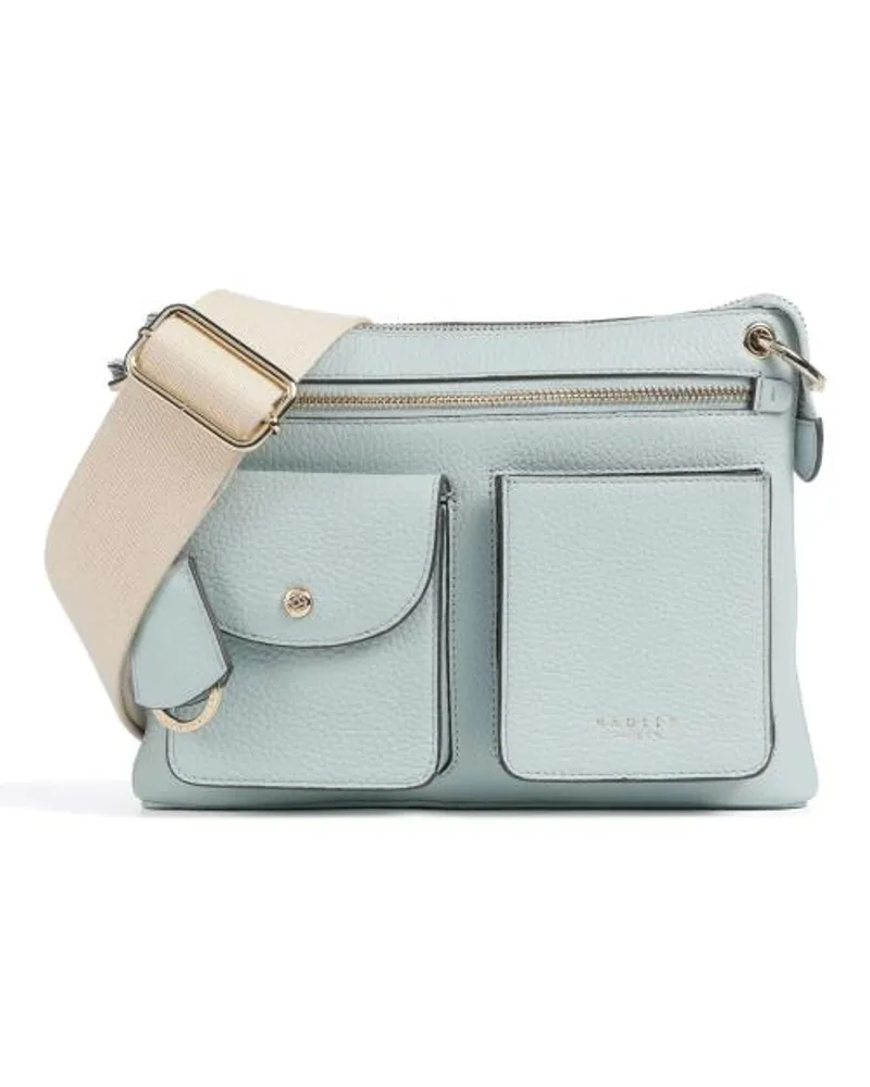 Radley London Berwick Street Umhängetasche blaugrau Blau