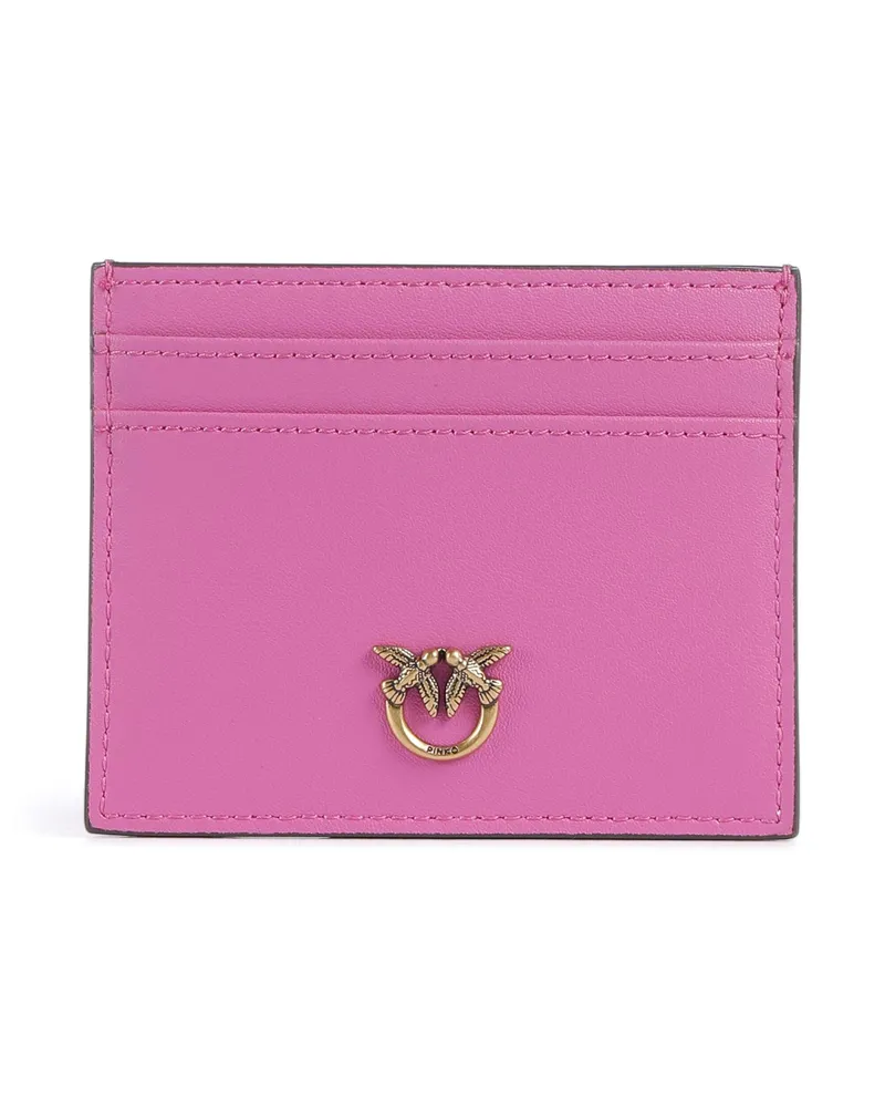 Pinko Kreditkartenetui in pink Pink